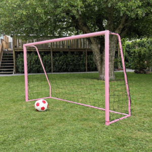 Fotbollsmål 200 x 120 cm Freeplay Elite Talento Girl – Galvaniserat rosa stål