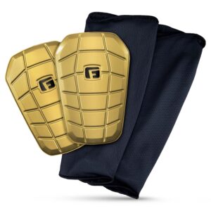 Benbeskydd G-Form Pro-S Blade CE Storlek L – Guld