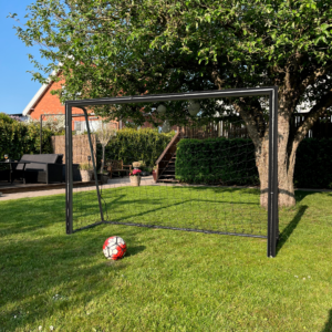 Fotbollsmål 240 x 160 cm Freeplay Elite Pro – Galvaniserat svart stål