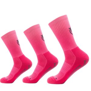 3 par Grip Socks LIGA V25 Freeplay i rosa – storlek 39–46