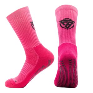 Grip Socks LIGA V25 Freeplay i rosa – Storlek 39–46