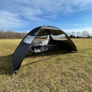 Freeplay Pop Up TeamPod åskådartält för 3–5 personer – svart