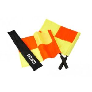 1 set Select PRO linjedommerflaggor i gult och orange