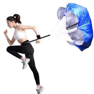 Freeplay Sport Fallskärm för löpning 145x145 cm – Blå