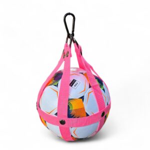 Freeplay Bollhållare i nylon – Rosa