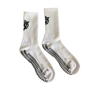 Grip Socks LIGA V24 Freeplay i vitt – storlek 39–45