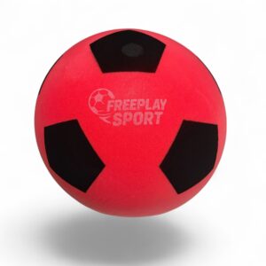Skumfotboll – Ljuddämpad Freeplay Retro fotboll Str.5 – Röd
