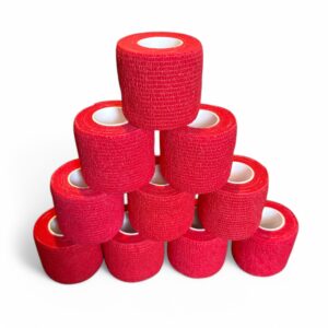 10 st röd Wrap Champion-tejp – Freeplay Sport