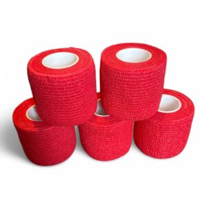 5 st röd Wrap Champion-tejp - Freeplay Sport