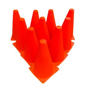 10 st Freeplay Markerings- och sportkägla 23 cm – orange