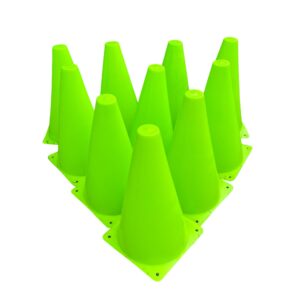 10 st Freeplay Markerings- och sportkägla 23 cm – Grön