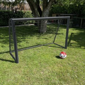 Fotbollsmål 200 x 120 cm Freeplay Elite Pro – Galvaniserat svart stål