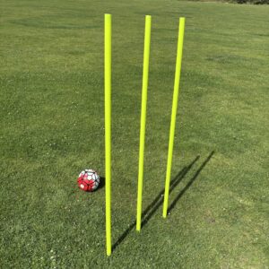 3 st Freeplay Brottfria slalomstolpar med jordspett – 160 cm