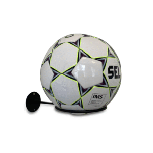 1 st fotbollshållare ORGANIZER i stål – svart